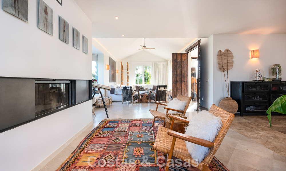 Villa estilo hacienda española con vistas espectaculares en venta en un entorno natural al este del centro de Marbella 776931