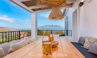 Villa estilo hacienda española con vistas espectaculares en venta en un entorno natural al este del centro de Marbella 776932 