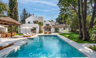 Villa contemporánea de lujo andaluz en venta rodeada de campos de golf en Nueva Andalucía, Marbella 776934 