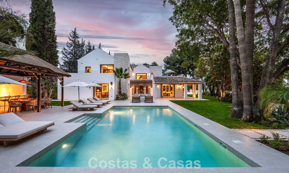Villa contemporánea de lujo andaluz en venta rodeada de campos de golf en Nueva Andalucía, Marbella 776937