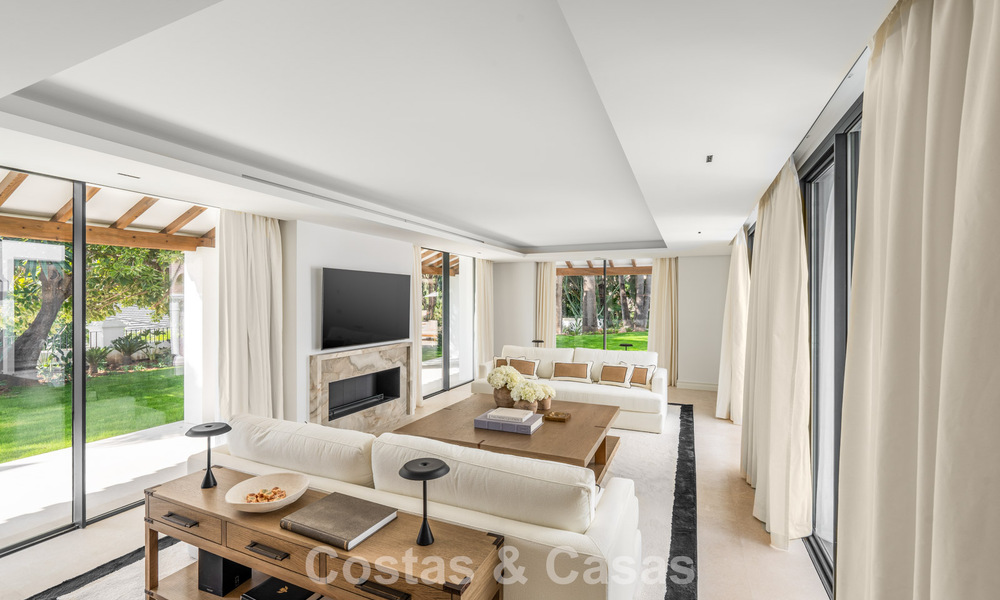 Villa contemporánea de lujo andaluz en venta rodeada de campos de golf en Nueva Andalucía, Marbella 776947