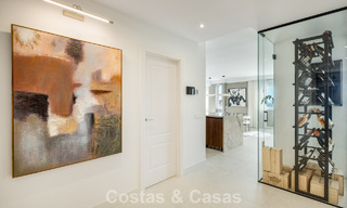 Ático dúplex listo para entrar a vivir en venta en una urbanización con seguridad las 24 horas en la Milla de Oro de Marbella 777107 