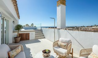 Ático dúplex listo para entrar a vivir en venta en una urbanización con seguridad las 24 horas en la Milla de Oro de Marbella 777123 