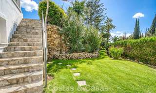 Amplia villa familiar de 4 dormitorios con vistas al mar en venta en una codiciada zona residencial en Marbella Este 777292 