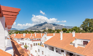 Ático dúplex renovado en venta a poca distancia de todos los servicios y Puerto Banús en Nueva Andalucía, Marbella 777387 