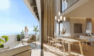 6 lujosos áticos dúplex con vistas abiertas al mar en venta directamente en el paseo marítimo de Málaga centro 777521 