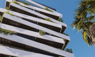 6 lujosos áticos dúplex con vistas abiertas al mar en venta directamente en el paseo marítimo de Málaga centro 777525 