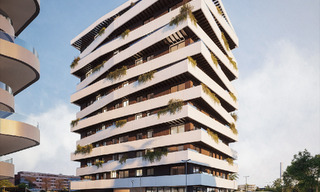 6 lujosos áticos dúplex con vistas abiertas al mar en venta directamente en el paseo marítimo de Málaga centro 777529 