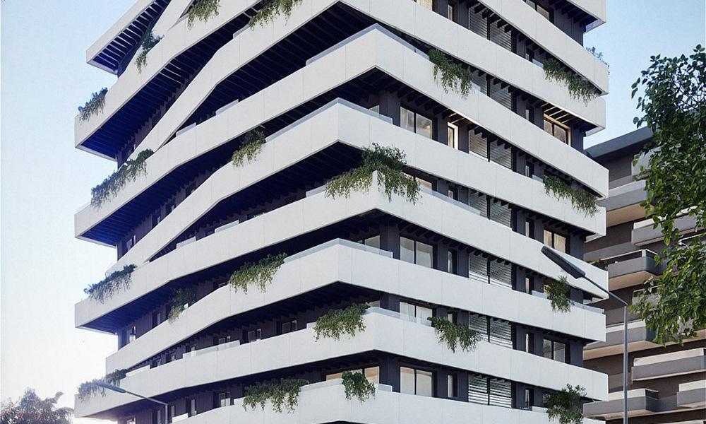 6 lujosos áticos dúplex con vistas abiertas al mar en venta directamente en el paseo marítimo de Málaga centro 777530