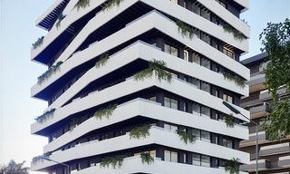 6 lujosos áticos dúplex con vistas abiertas al mar en venta directamente en el paseo marítimo de Málaga centro 777530 
