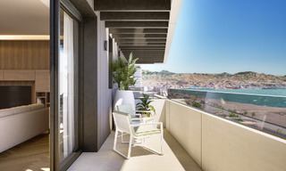 6 lujosos áticos dúplex con vistas abiertas al mar en venta directamente en el paseo marítimo de Málaga centro 777539 