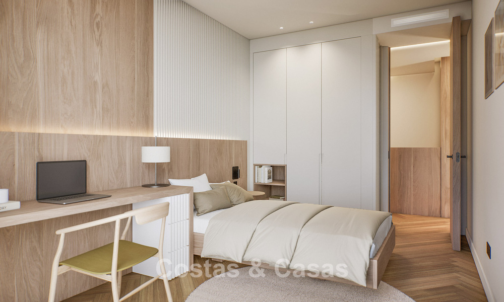 6 lujosos áticos dúplex con vistas abiertas al mar en venta directamente en el paseo marítimo de Málaga centro 777549