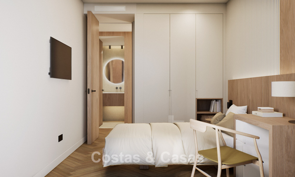 6 lujosos áticos dúplex con vistas abiertas al mar en venta directamente en el paseo marítimo de Málaga centro 777551