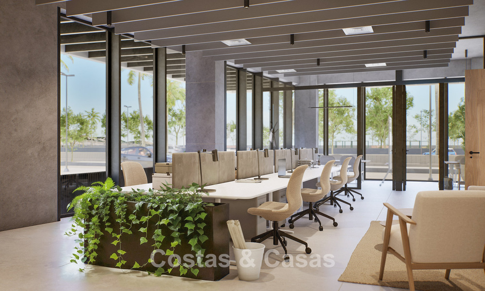 6 lujosos áticos dúplex con vistas abiertas al mar en venta directamente en el paseo marítimo de Málaga centro 777564