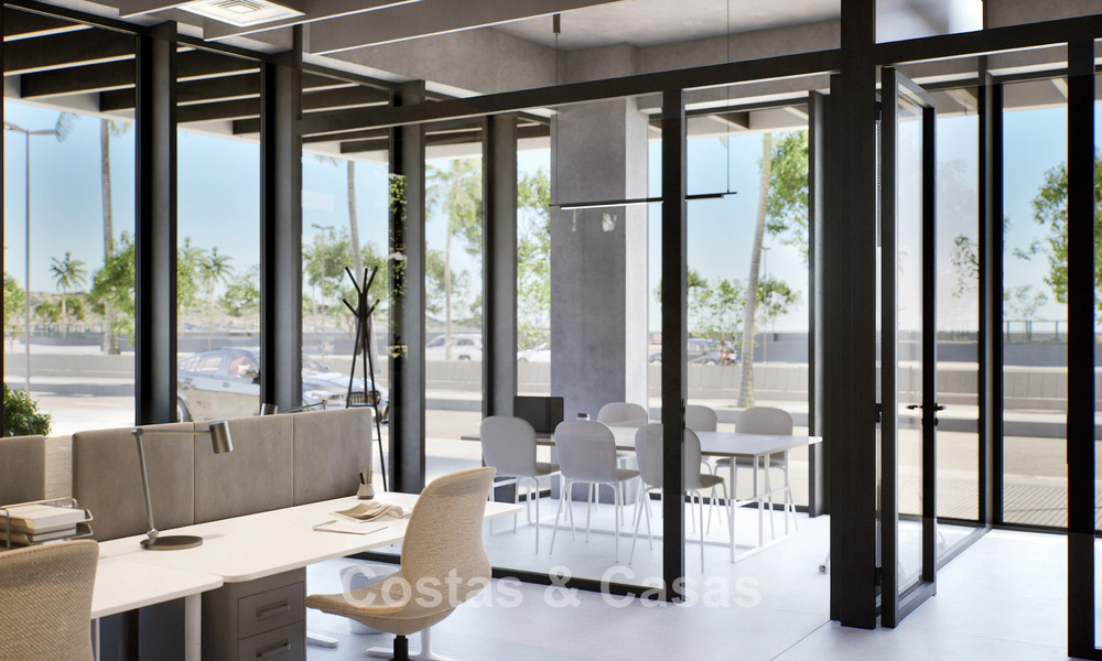 6 lujosos áticos dúplex con vistas abiertas al mar en venta directamente en el paseo marítimo de Málaga centro 777566