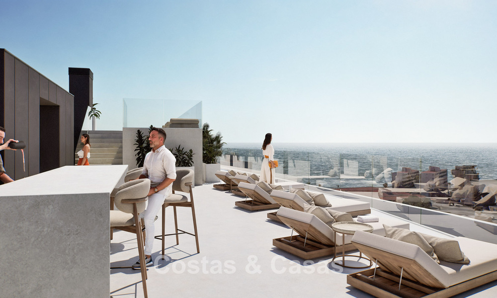 6 lujosos áticos dúplex con vistas abiertas al mar en venta directamente en el paseo marítimo de Málaga centro 777576