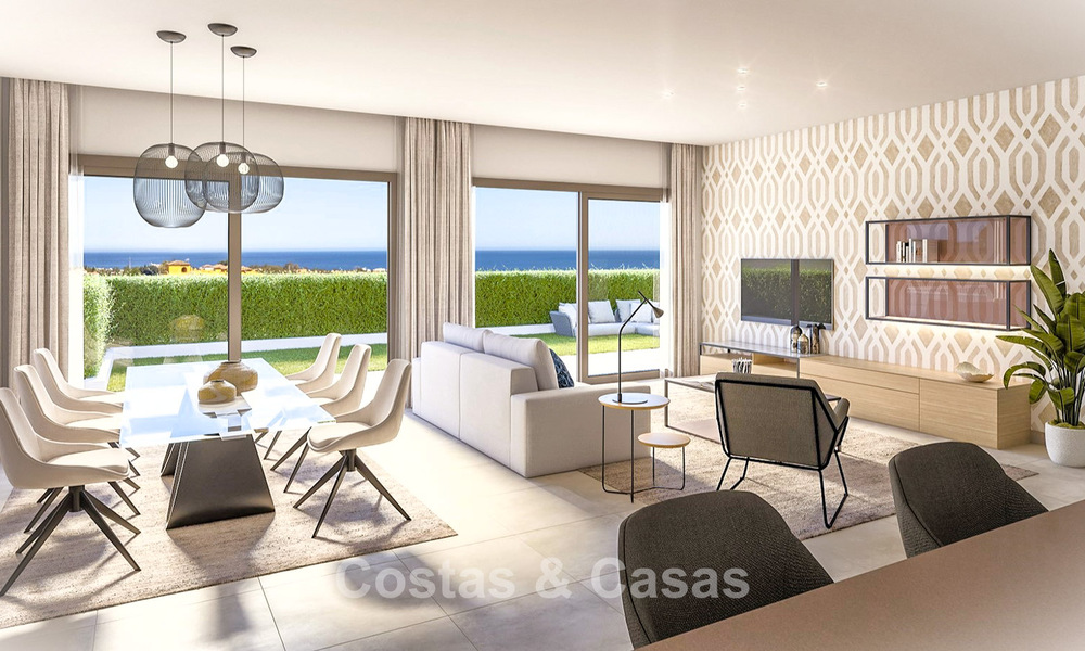 Proyecto de modernos apartamentos y villas adosadas en venta en la Nueva Milla de Oro entre Marbella y Estepona 777394