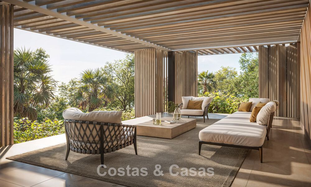 Sofisticada villa de nueva construcción en venta en una prestigiosa zona en Nueva Andalucía, Marbella 777508