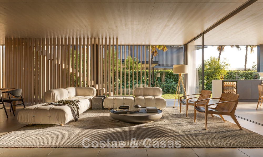 Sofisticada villa de nueva construcción en venta en una prestigiosa zona en Nueva Andalucía, Marbella 777516