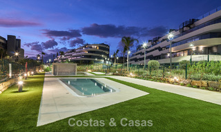 Ático listo para entrar a vivir con vistas al mar en venta en la Nueva Milla de Oro entre Marbella y Estepona 777582 