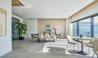 Ático listo para entrar a vivir con vistas al mar en venta en la Nueva Milla de Oro entre Marbella y Estepona 777591 