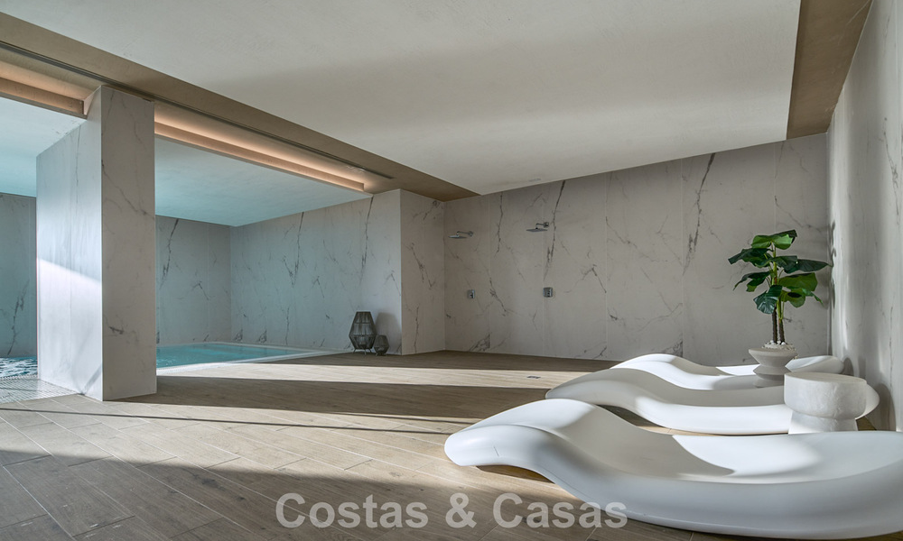 Ático listo para entrar a vivir con vistas al mar en venta en la Nueva Milla de Oro entre Marbella y Estepona 777621