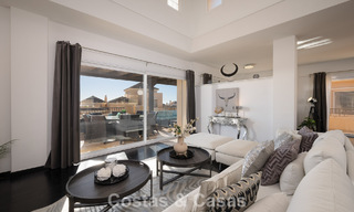 Precioso ático dúplex en venta, a poca distancia de los servicios y la playa en Elviria, Marbella 777809 