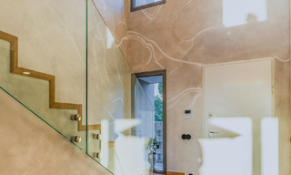 Villa adosada de diseño modernista con vistas al mar en venta en un complejo turístico líder en Mijas Costa, Costa del Sol 777827 