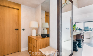 Villa adosada de diseño modernista con vistas al mar en venta en un complejo turístico líder en Mijas Costa, Costa del Sol 777855 