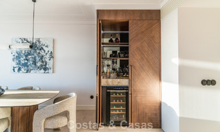 Villa adosada de diseño modernista con vistas al mar en venta en un complejo turístico líder en Mijas Costa, Costa del Sol 777869 