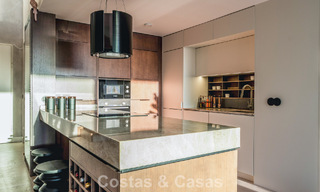 Villa adosada de diseño modernista con vistas al mar en venta en un complejo turístico líder en Mijas Costa, Costa del Sol 777870 