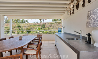 Lujoso ático dúplex con piscina privada en venta en el Valle del Golf de Nueva Andalucía, Marbella 777914 