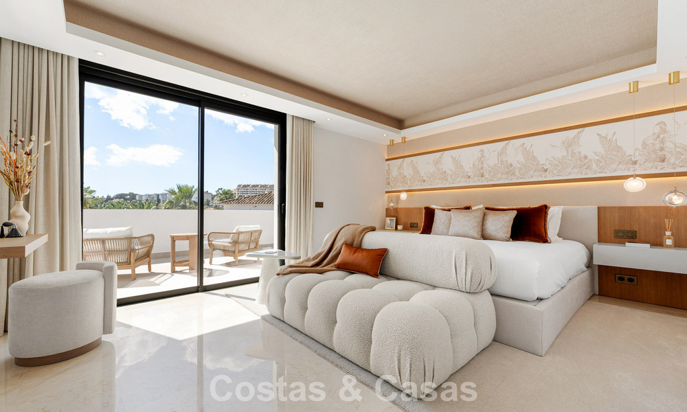 Prestigiosa villa de lujo renovada de estilo tradicional en venta en una tranquila zona residencial de Nueva Andalucía, Marbella 778134
