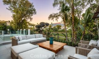Impresionante villa de lujo en venta de arquitectura mediterránea contemporánea en un resort de golf, Marbella - Benahavis 778429 