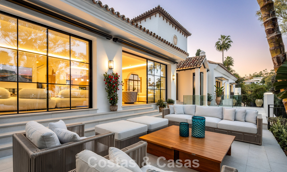 Impresionante villa de lujo en venta de arquitectura mediterránea contemporánea en un resort de golf, Marbella - Benahavis 778431