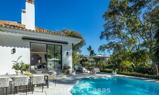 Impresionante villa de lujo en venta de arquitectura mediterránea contemporánea en un resort de golf, Marbella - Benahavis 778435 