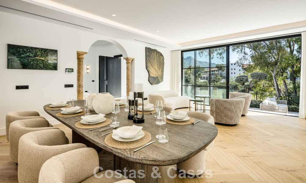 Impresionante villa de lujo en venta de arquitectura mediterránea contemporánea en un resort de golf, Marbella - Benahavis 778440