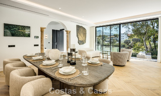 Impresionante villa de lujo en venta de arquitectura mediterránea contemporánea en un resort de golf, Marbella - Benahavis 778440 