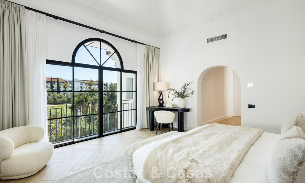 Impresionante villa de lujo en venta de arquitectura mediterránea contemporánea en un resort de golf, Marbella - Benahavis 778445