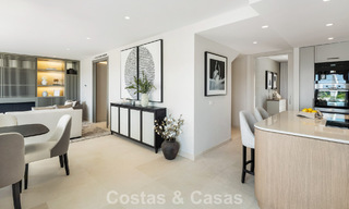 Ático dúplex reformado de primera clase en venta en un complejo de lujo cerrado en la codiciada Milla de Oro de Marbella 778657 