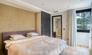 Lujoso ático con vistas al mar en venta en una comunidad cerrada en la codiciada Milla de Oro de Marbella 778613 