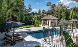 Villa de lujo contemporánea renovada y lista para entrar a vivir en venta en el corazón del Valle del Golf de Nueva Andalucía, Marbella 778828 
