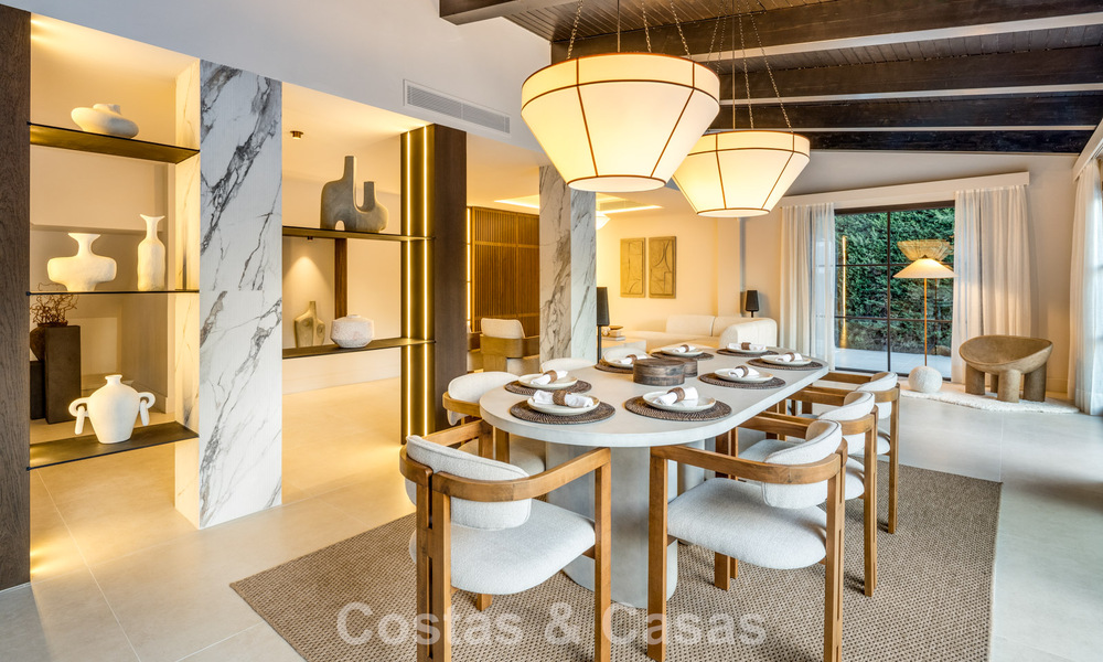 Villa de lujo contemporánea renovada y lista para entrar a vivir en venta en el corazón del Valle del Golf de Nueva Andalucía, Marbella 796769