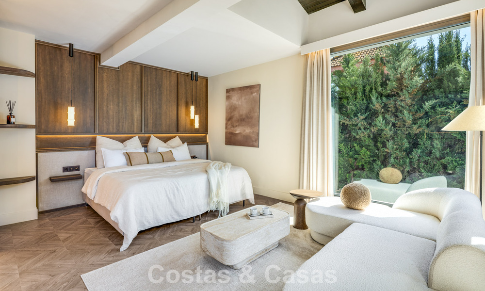 Villa de lujo contemporánea renovada y lista para entrar a vivir en venta en el corazón del Valle del Golf de Nueva Andalucía, Marbella 796796