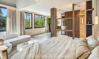 Villa de lujo contemporánea renovada y lista para entrar a vivir en venta en el corazón del Valle del Golf de Nueva Andalucía, Marbella 796798 