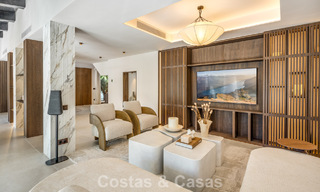 Villa de lujo contemporánea renovada y lista para entrar a vivir en venta en el corazón del Valle del Golf de Nueva Andalucía, Marbella 796806 