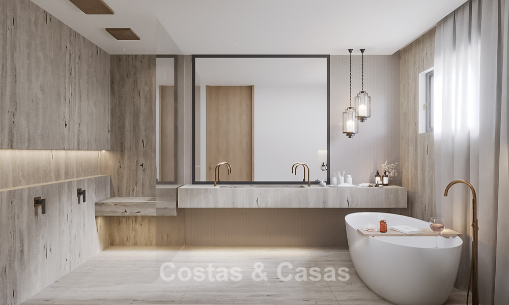 Proyecto de reforma: villa de lujo en venta con diseño moderno-mediterráneo y vistas al mar en Nueva Andalucía, Marbella 779074