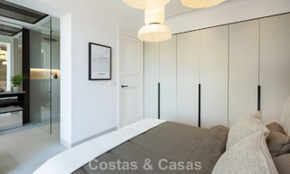 Villa de lujo modernista a estrenar en venta en la exclusiva zona residencial cerrada de La Quinta, Marbella - Benahavis 779014 