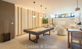 Villa de lujo modernista a estrenar en venta en la exclusiva zona residencial cerrada de La Quinta, Marbella - Benahavis 779028 
