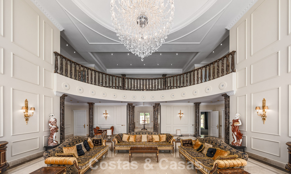 Impresionante palacio presidencial en venta en la prestigiosa comunidad cerrada de Sierra Blanca en Marbella 779326